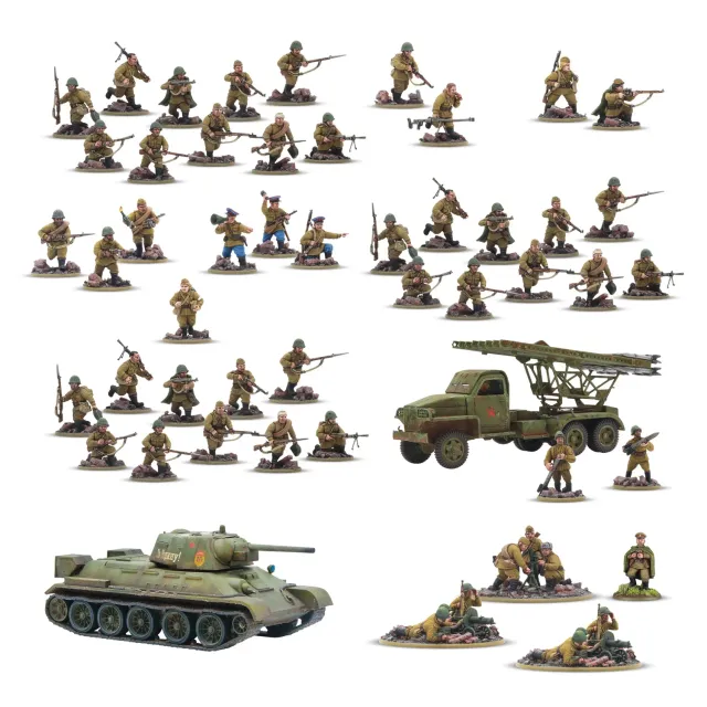 Warlord Games Bolt Action Red Star Rising armée soviétique starter