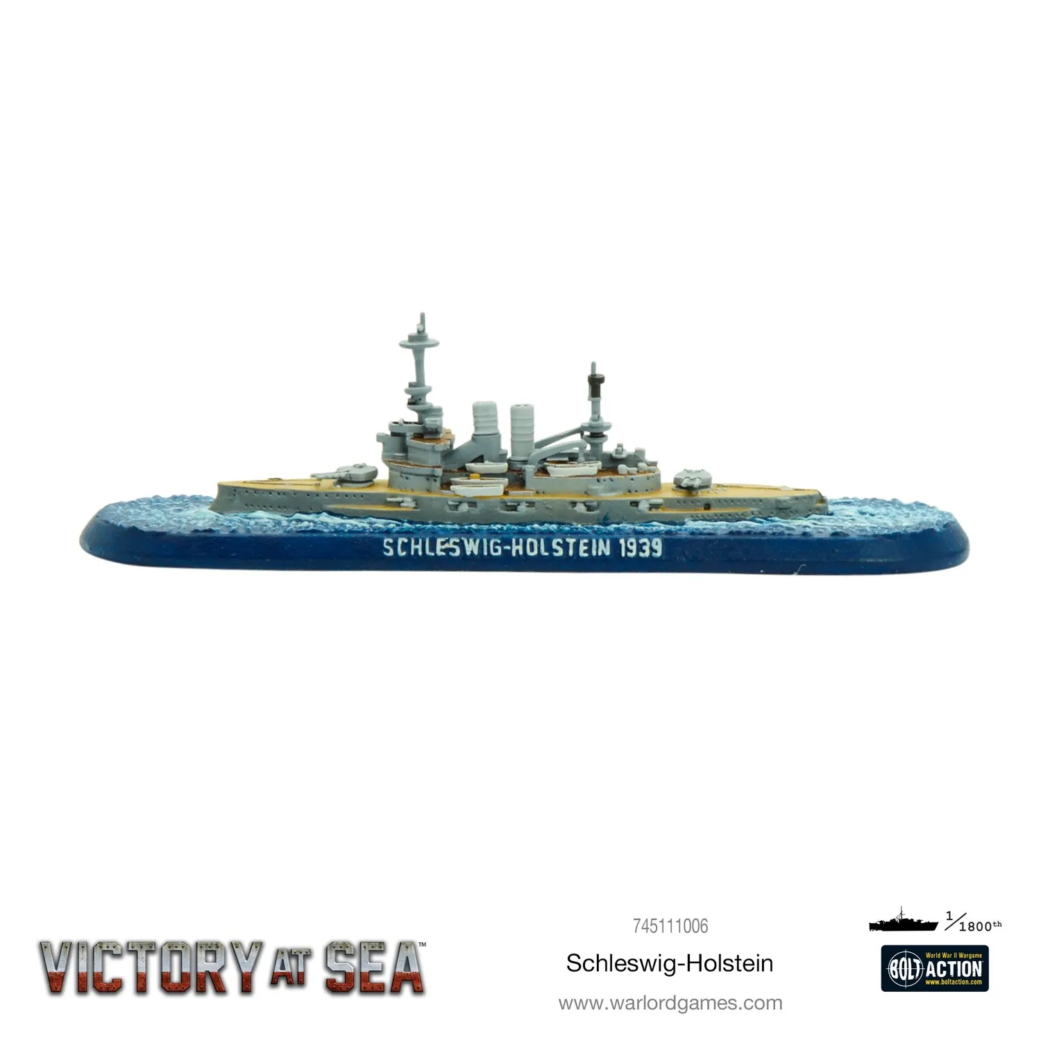 Warlord Games Victory at Sea Schleswig-Holstein navire Default