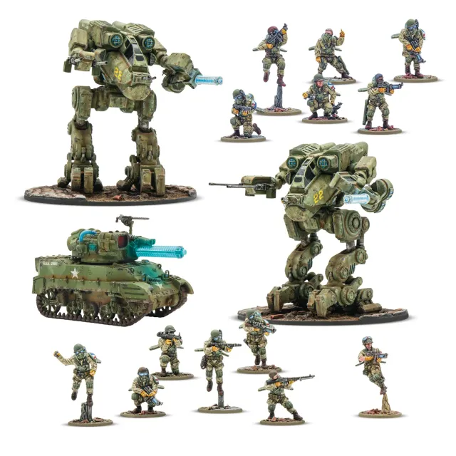 Bolt Action Konflikt 47 US Starter Army boîte armée