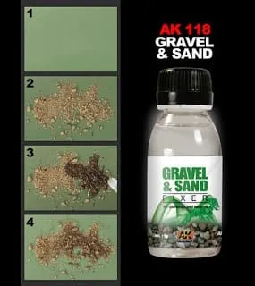 Des Tranchées aux Barricades fixateur graviers 100ml socle