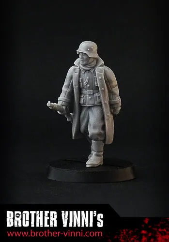 Brother Vinni Soldat Allemand WW2 figurine résine 28mm