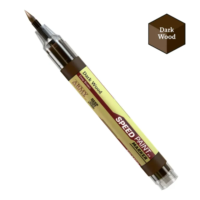 Bolt Action Speedpaint Marker Dark Wood marqueur peinture marron