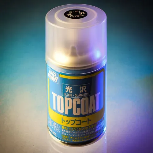 Mr Hobby Mr Topcoat B-501 vernis brillant 1 pièce finition gloss