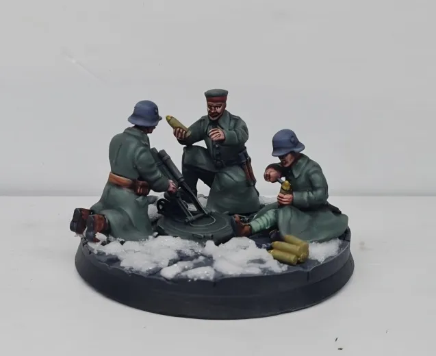 Des Tranchées aux Barricades Freikorps Supports figurines 28mm résine