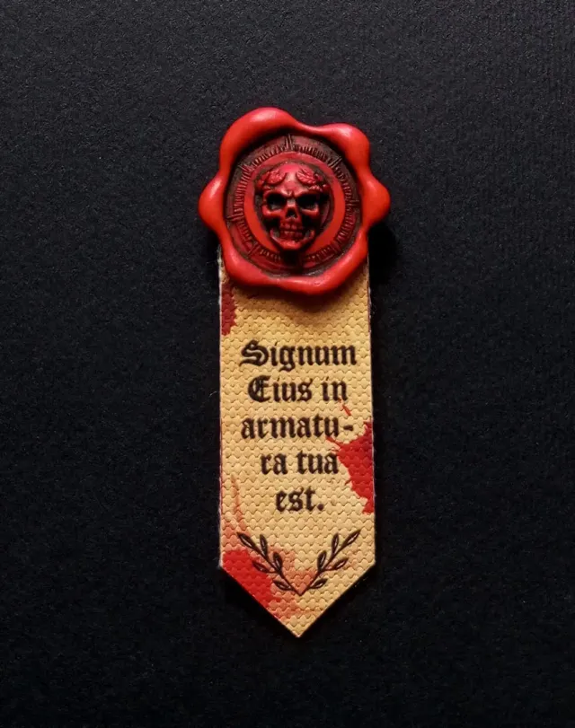 Brother Vinni Seal - Holy Scull (type B) badge crâne médiéval