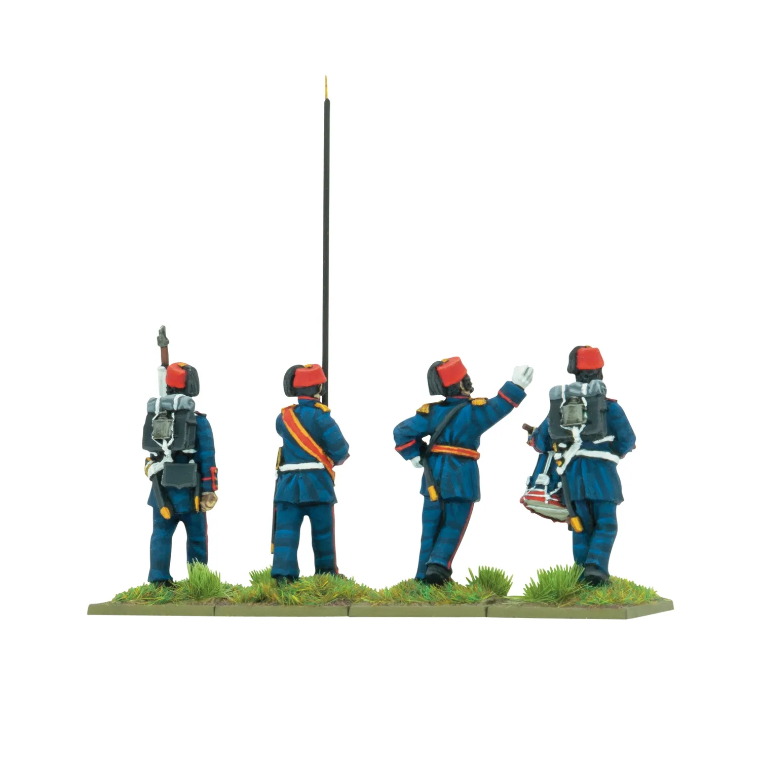 Warlord Games Black Powder Infanterie Turque commandement métal 28 mm