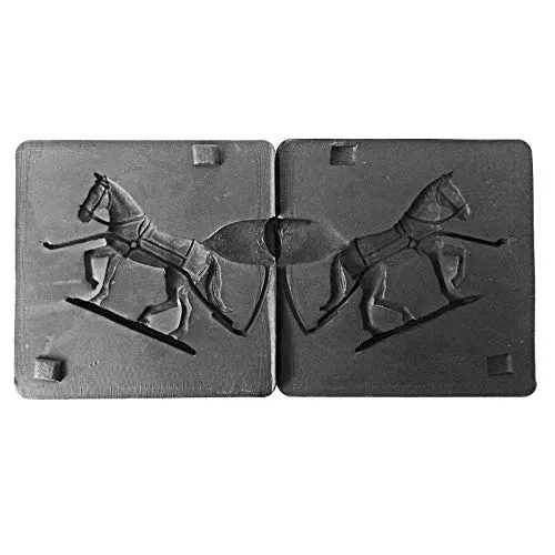Prince August Wild Geese Cheval Artillerie PAI956 moule 40mm métal