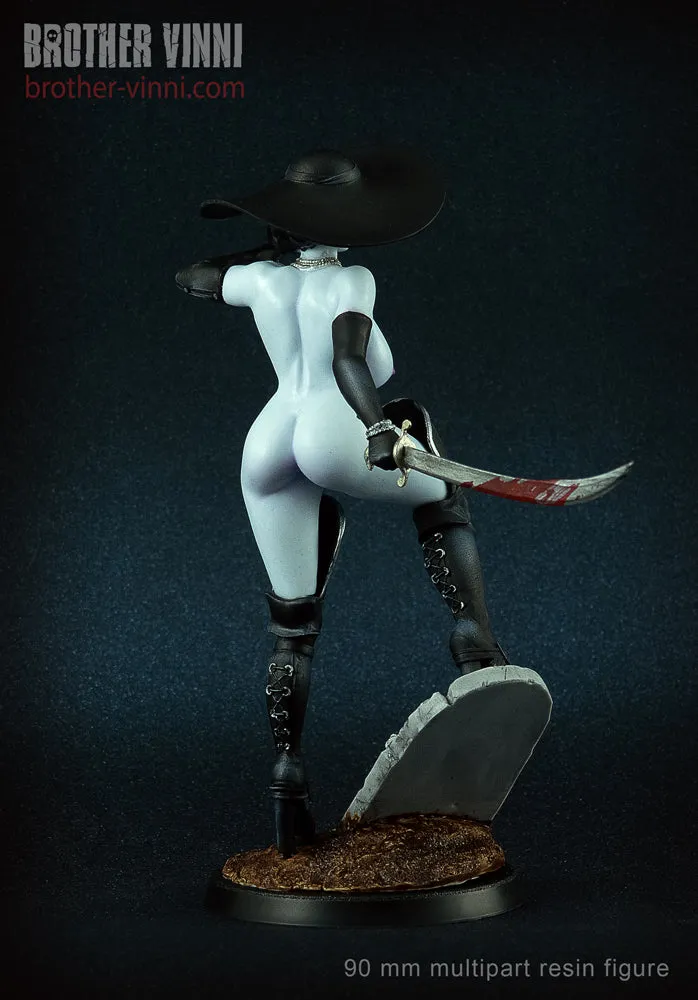 Brother Vinni Vampire Lady figurine résine 90mm vampire