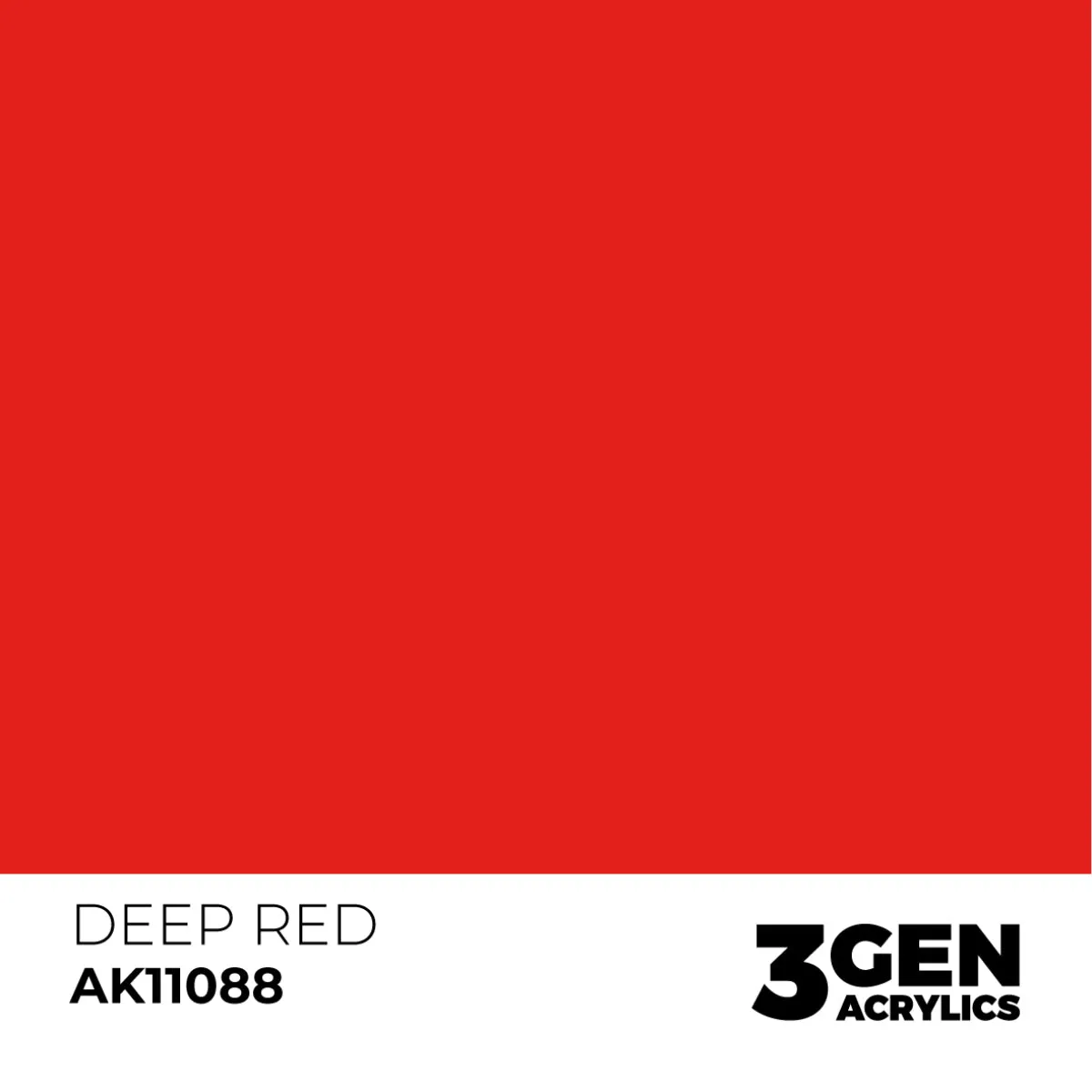 Bolt Action Deep Red 17ml peinture acrylique rouge foncé