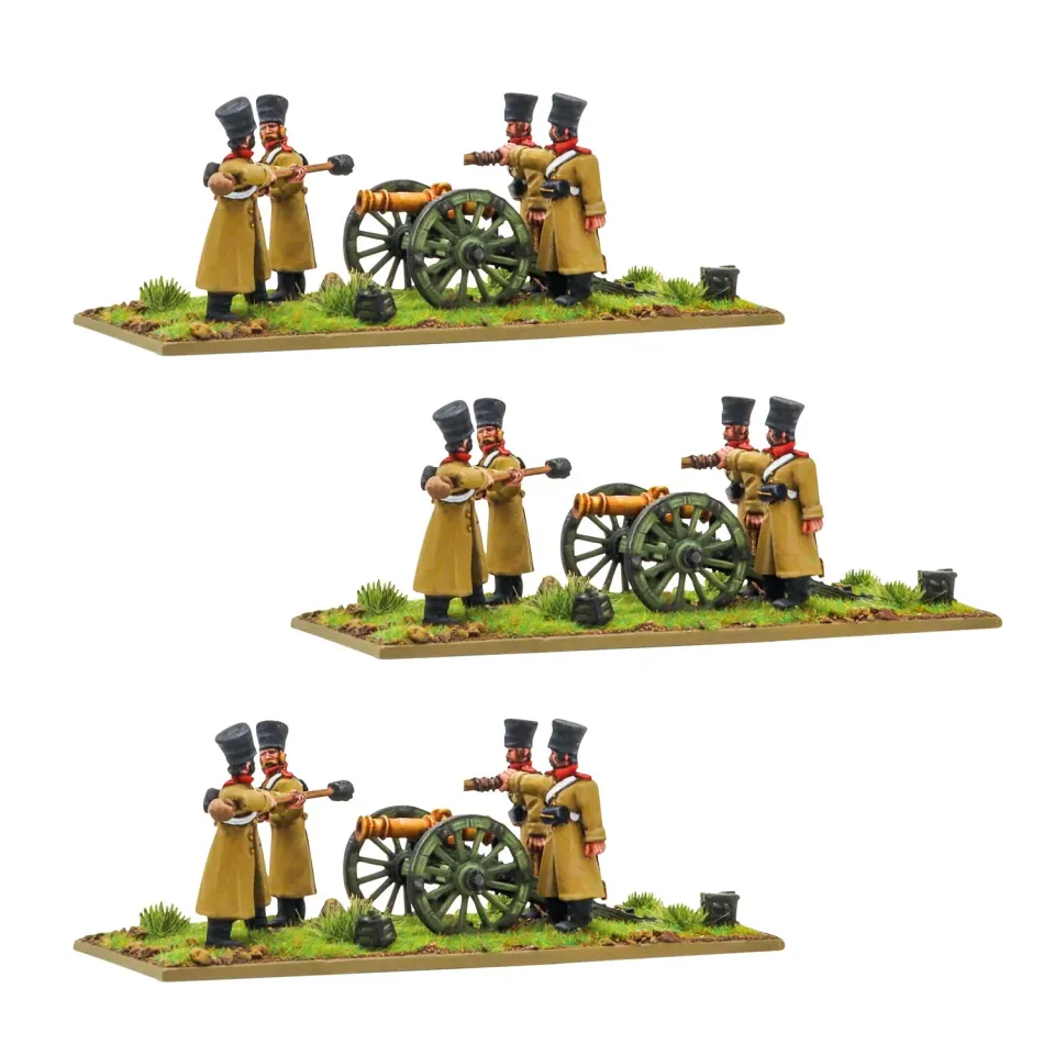 Warlord Games Black Powder Cosaques batterie artillerie métal