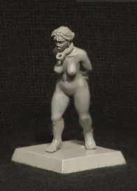 Brother Vinni Slave Girl walking figurine 28mm résine