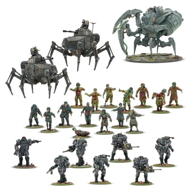 Bolt Action Konflikt '47 Axis Sonderkampfgruppe armée plastique Default Title