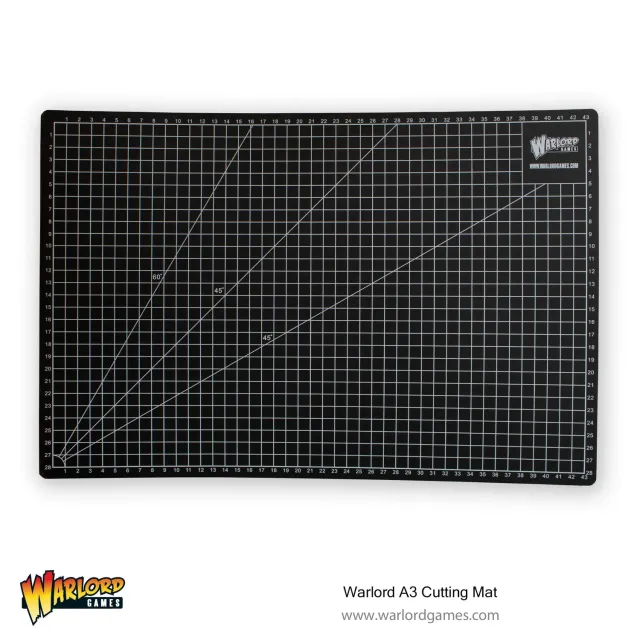 Warlord Games tapis de découpe A3 45x30 cm autocicatrisant
