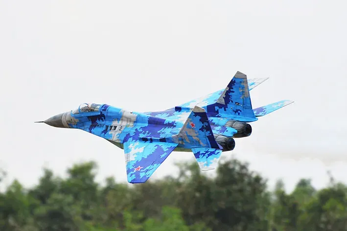 Black Horse BH185 MiG-29 jet RC 1635mm turbine 100-140N