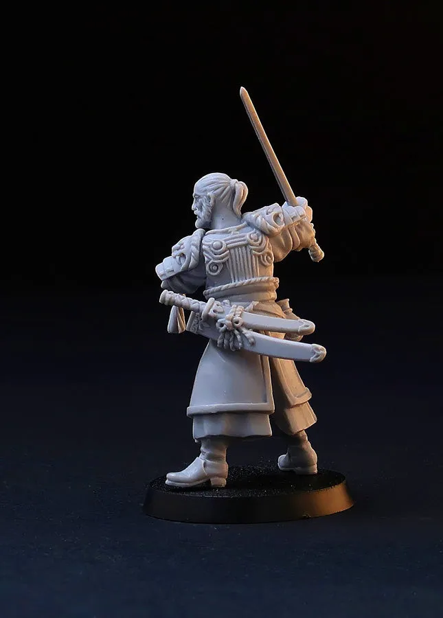 Brother Vinni Fantasy Samurai figurine résine 32mm