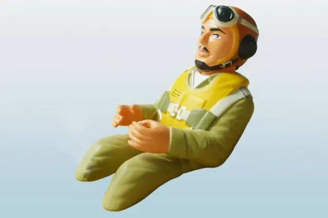 Black Horse Model BH64 figurine pilote Corsair 60cc