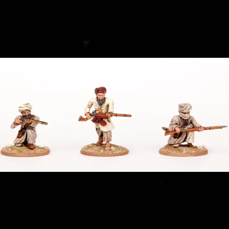 Wargames Atlantic Guerriers Afghans 1830-1920 boîte 40 figurines