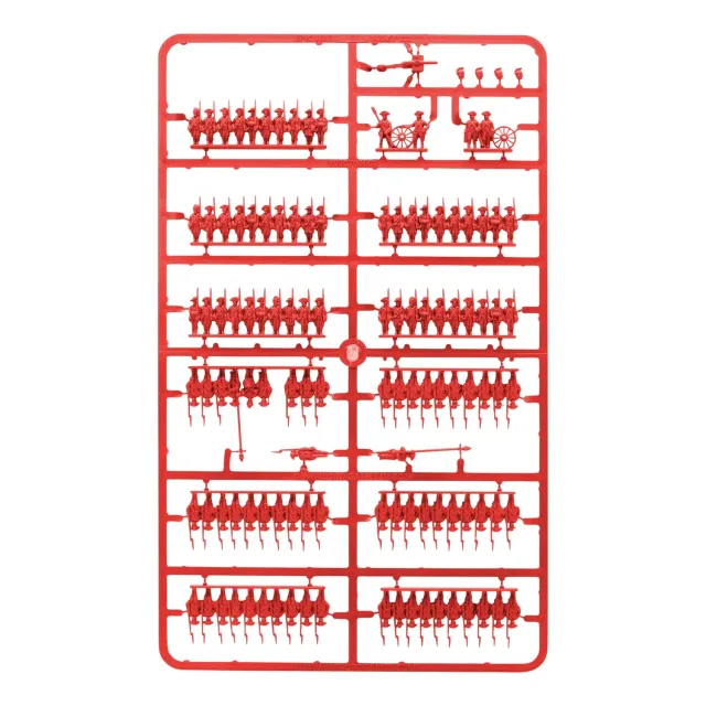 Black Powder Epic Revolution Sprue 1.1 Red grappe infanterie