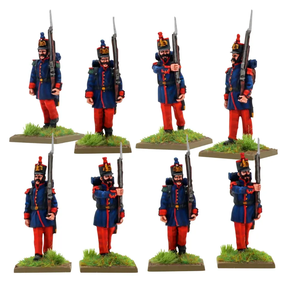 Bolt Action Guerre de Crimée Infanterie de Ligne figurines métal