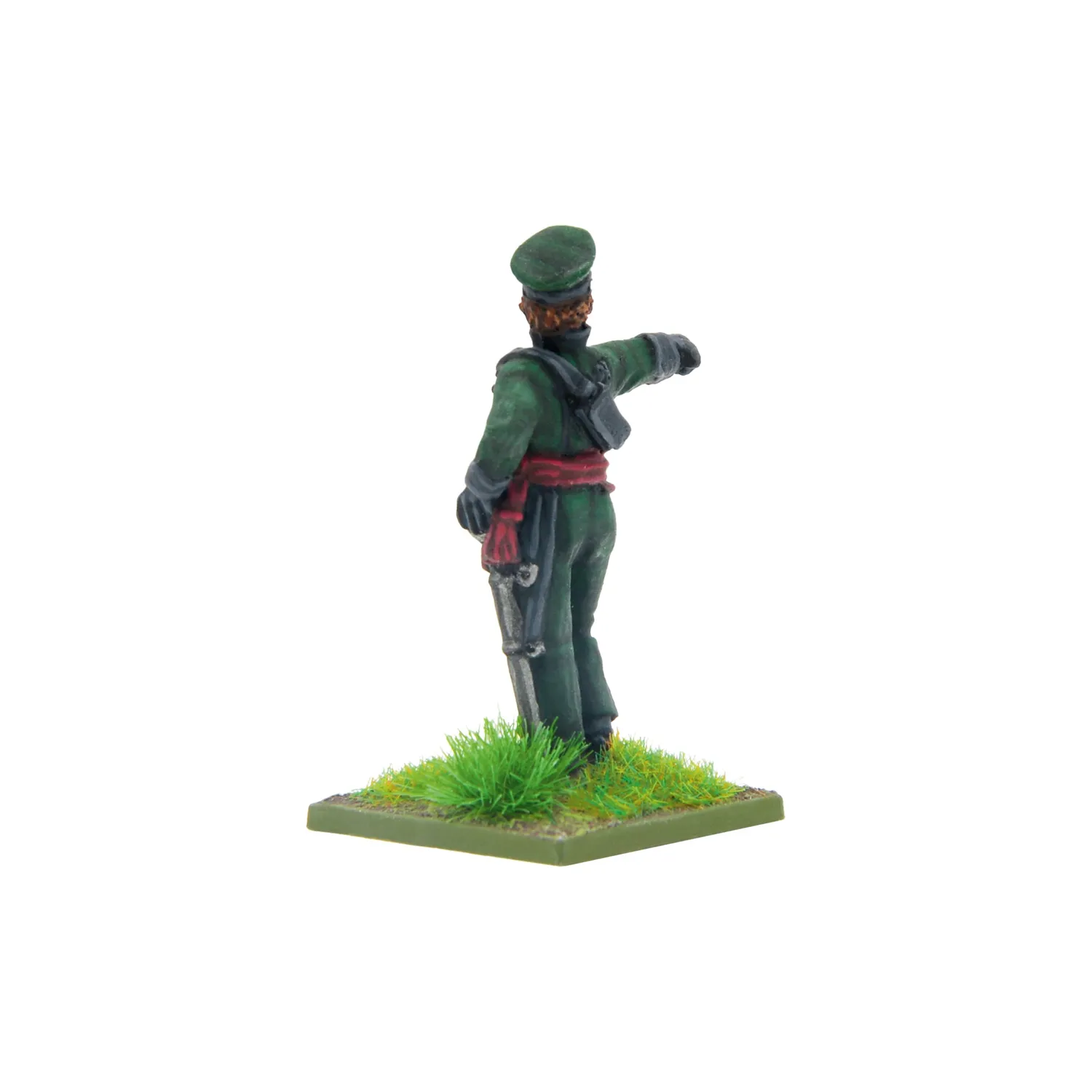 Bolt Action Black Powder Crimean War British Rifle Brigade in forage caps command figurines métal Default