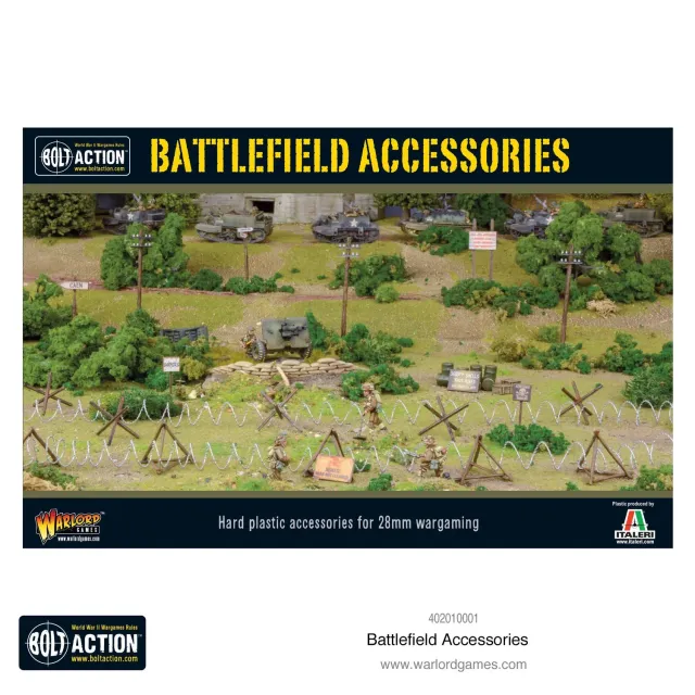 Bolt Action Battlefield Accessories accessoires de décor plastique