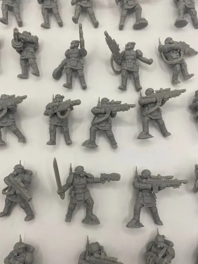Epic Forge Imperium Kasrkin Élites Set de 10 figurines escouade