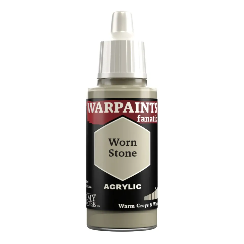 Army Painter Warpaints Fanatic Worn Stone peinture 18 ml gris