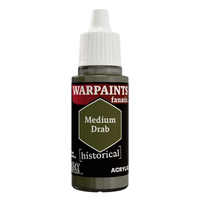 Bolt Action Historical Medium Drab peinture acrylique marron Warpaints