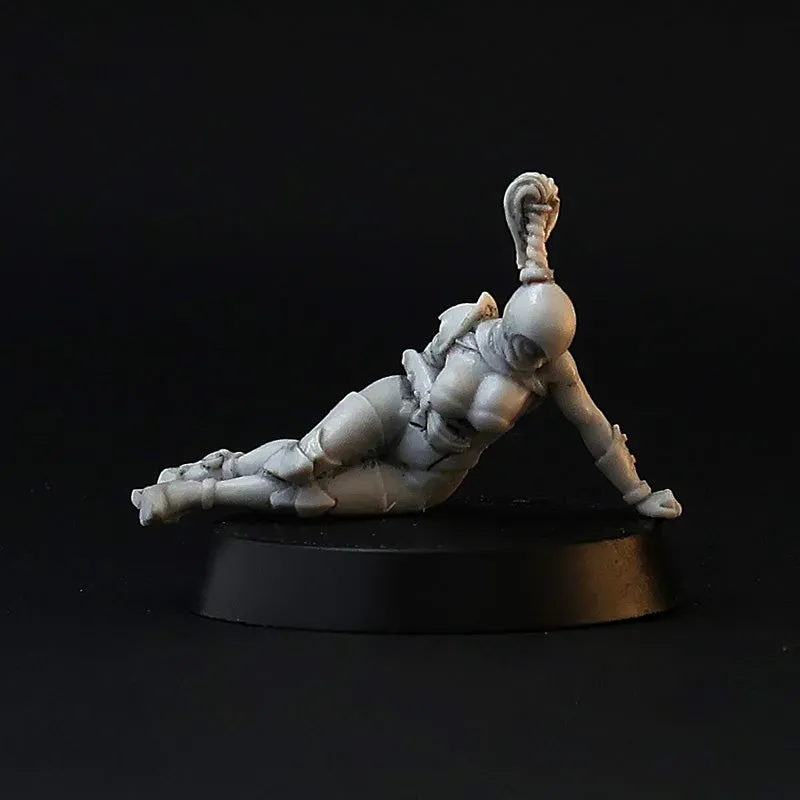 Brother Vinni Wounded Sister figurine résine 28 mm marqueur