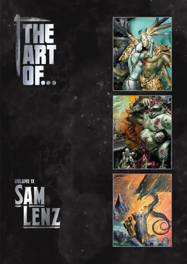 THE ART OF Sam Lenz Volume 11 livre peinture figurines
