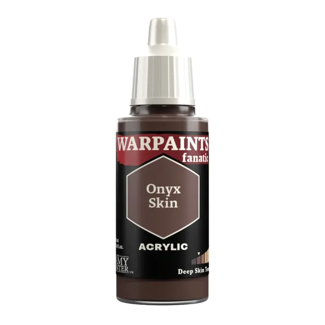 Bolt Action Warpaints Fanatic Onyx Skin peinture acrylique 18 ml couvrante