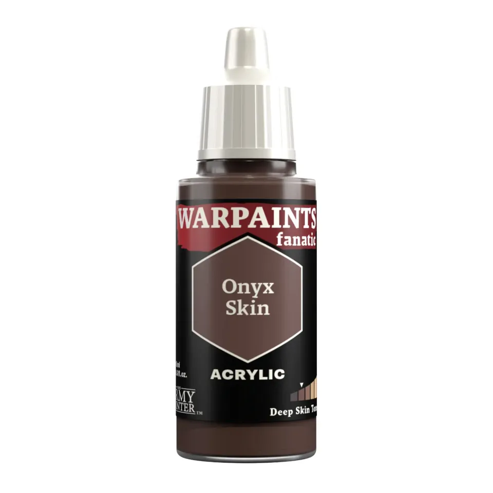 Bolt Action Warpaints Fanatic Onyx Skin peinture acrylique 18 ml couvrante
