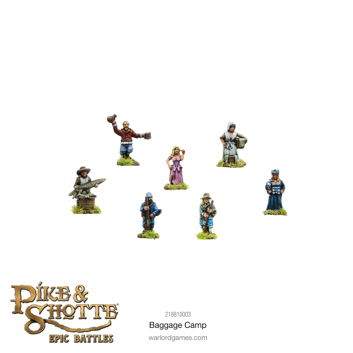 Warlord Games Pike & Shotte Epic Battles Baggage Camp décors