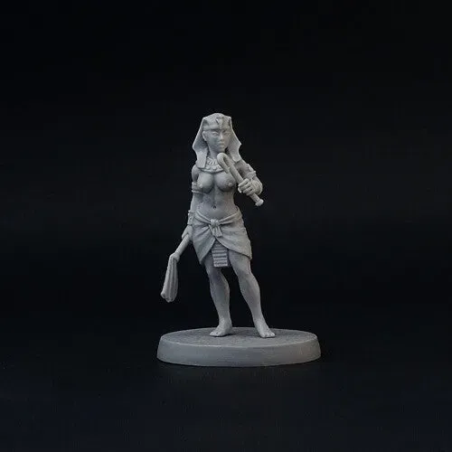 Brother Vinni Hatshepsut pharaon figurine résine 28mm femme
