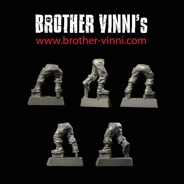 Brother Vinni jambes soldat bits 28mm 5 paires résine
