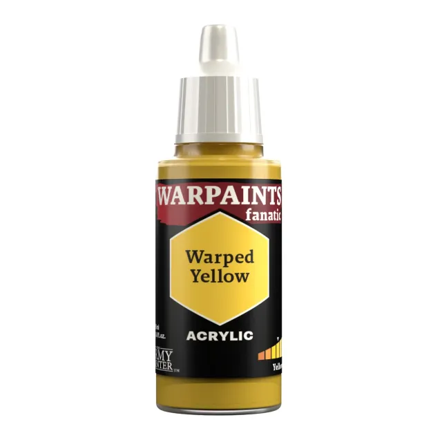 Army Painter Warpaints Fanatic Warped Yellow peinture 18 ml jaune