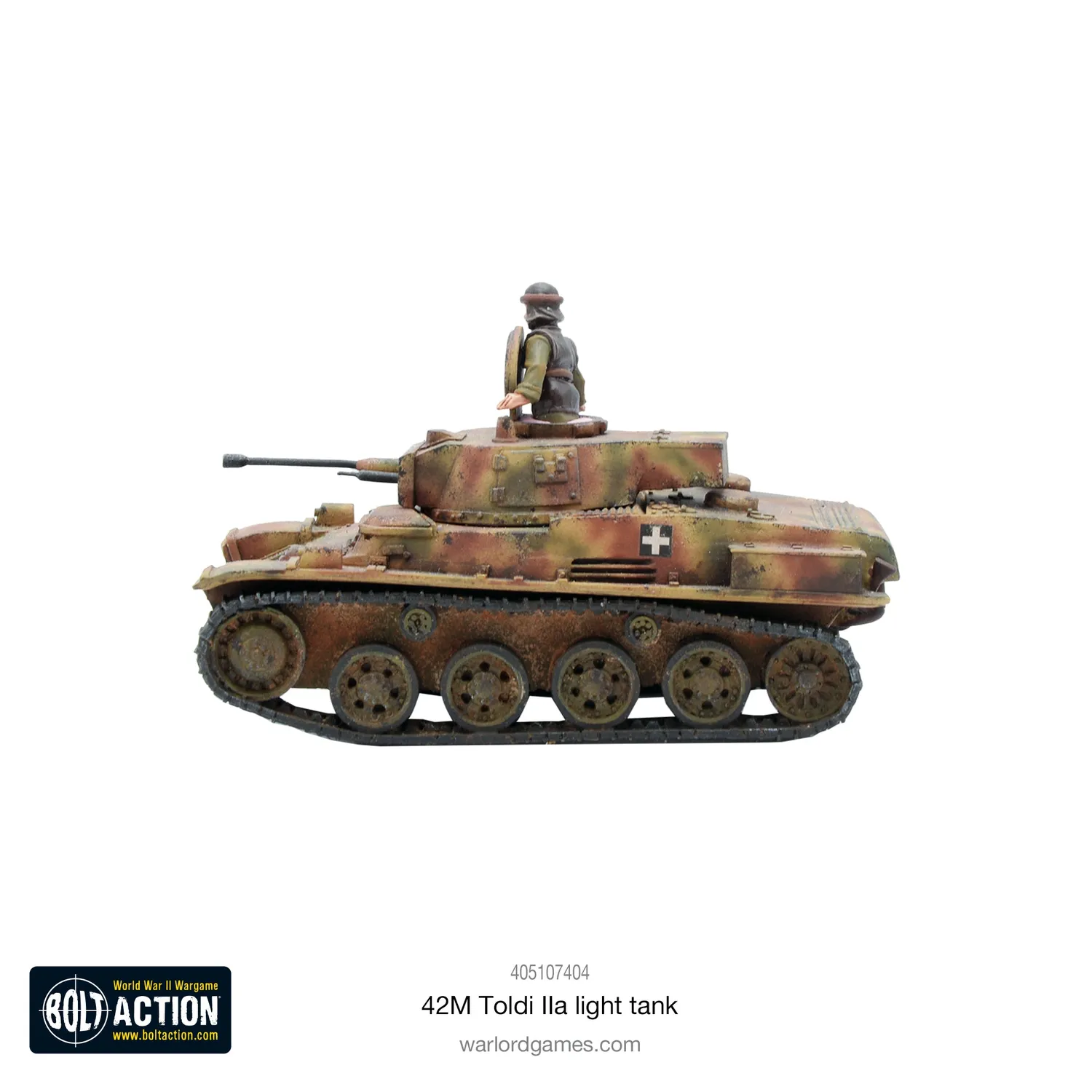 Bolt Action Hongrois 42M Toldi IIa char léger résine métal