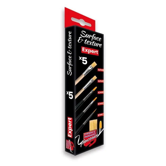 Prince August Surfaces and Textures Expert Set kit textures 5 pièces