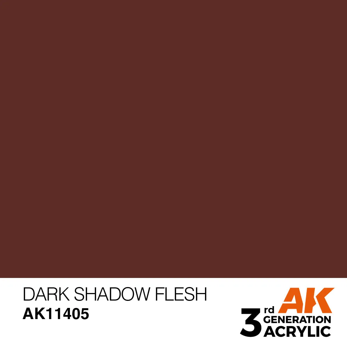 Bolt Action AK Interactive Dark Shadow Flesh peinture acrylique 17 ml chair