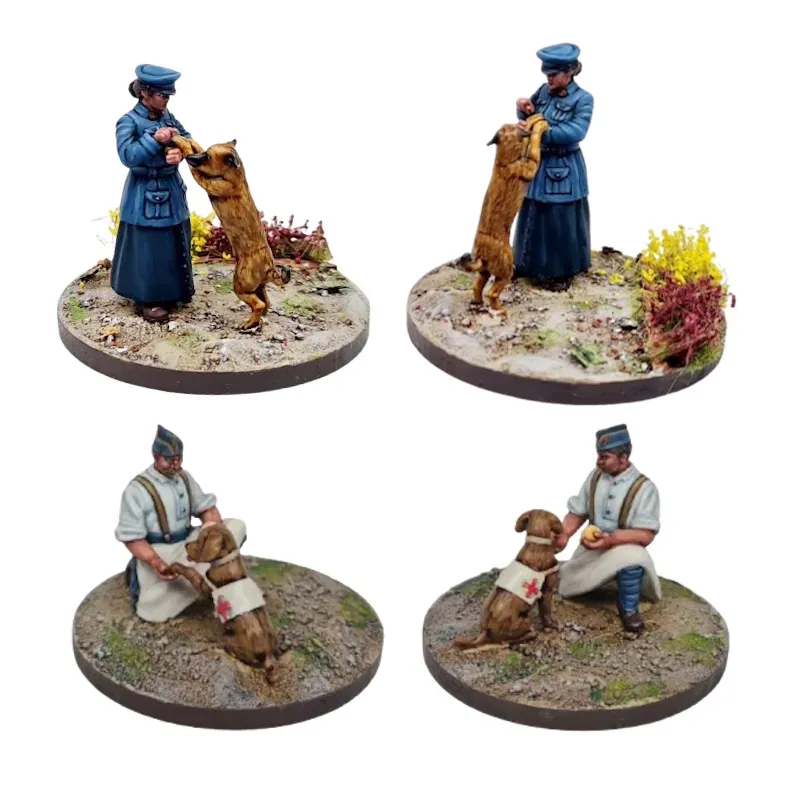 Des Tranchées aux Barricades Docteur Girard-Mangin Bourbonne figurine 28mm