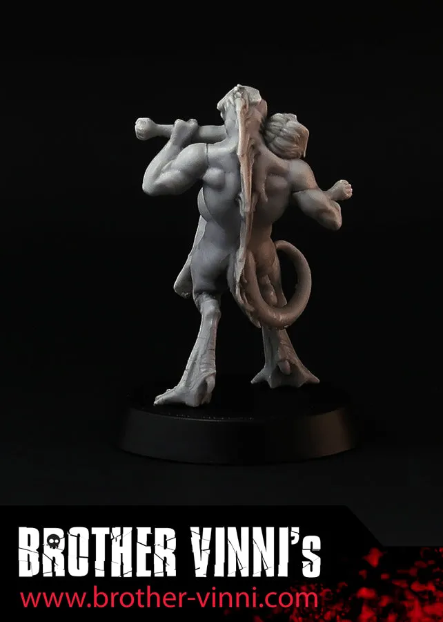 BROTHER VINNI Deep Ones figurines résine 28 mm lot de 2