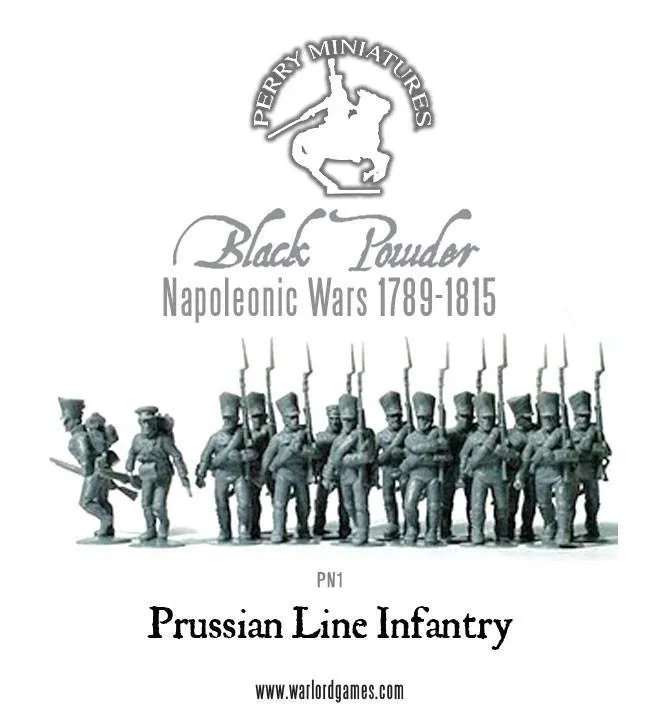 Perry Miniatures Napoleonic Prussian Line Infantry figurines 1813