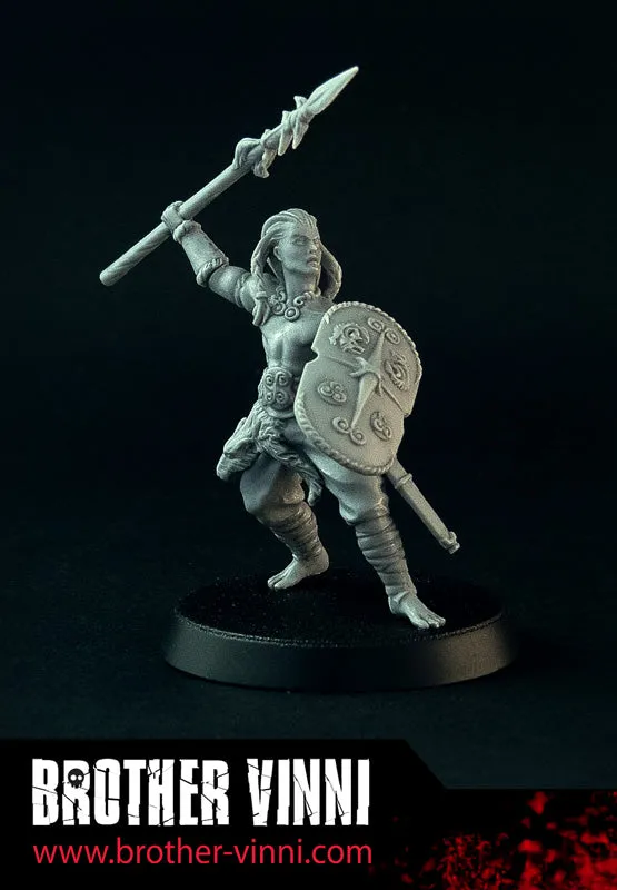 Brother Vinni Cuchulain figurine résine 32mm command pack Saga