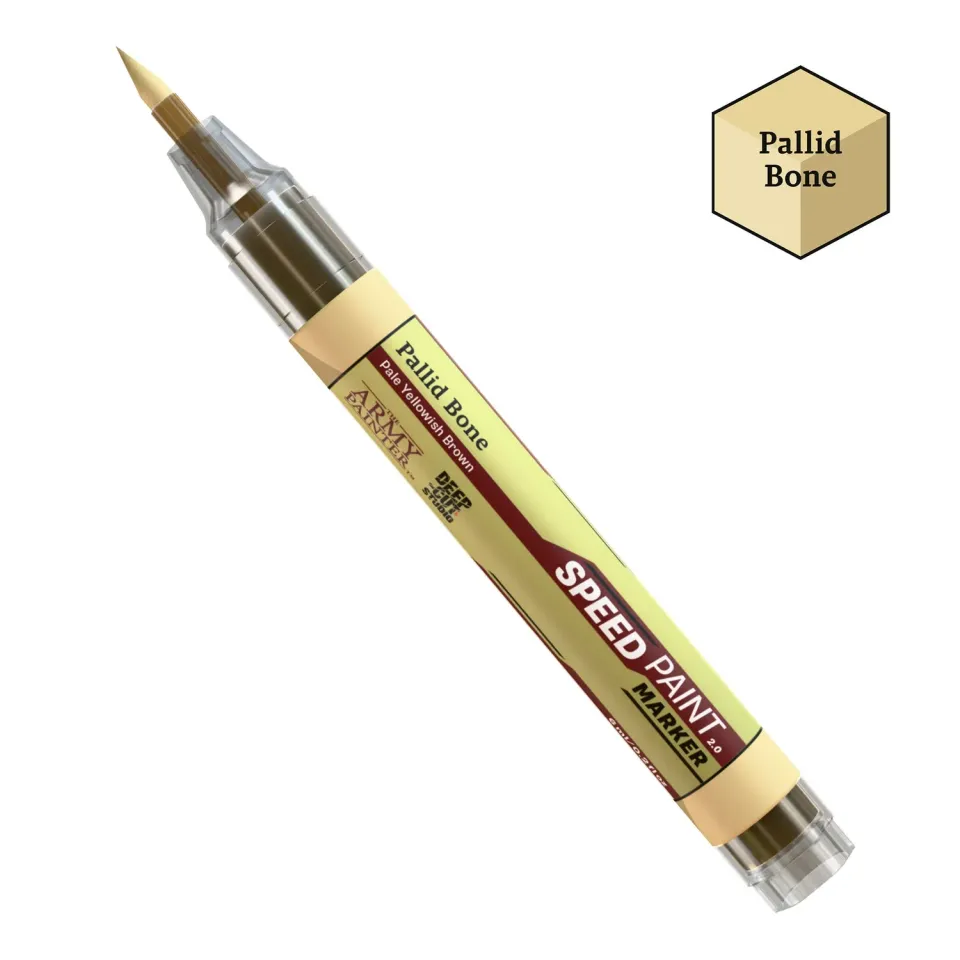 Army Painter Speedpaint Pallid Bone marker beige précision