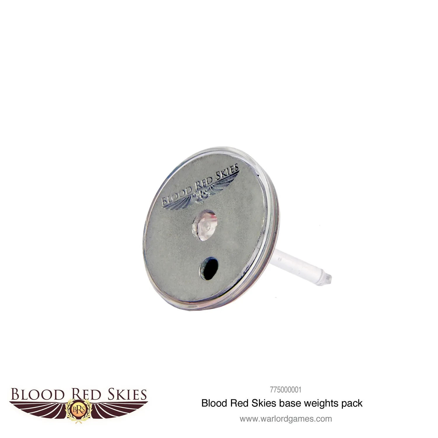 Bolt Action Blood Red Skies poids de socle lests métal x6