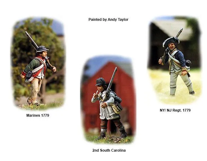 Perry Miniatures American War of Independence Continental Infantry 1776-1783 figurines plastique