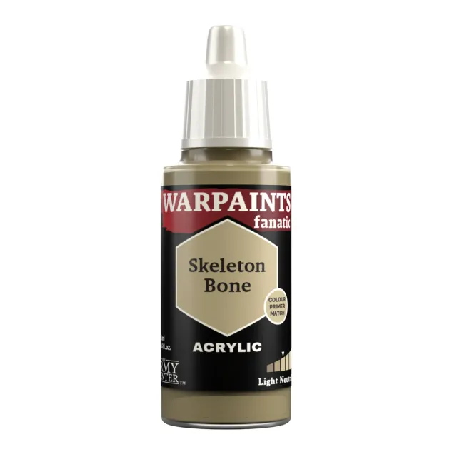 Bolt Action Warpaints Fanatic Skeleton Bone peinture acrylique 18 ml beige