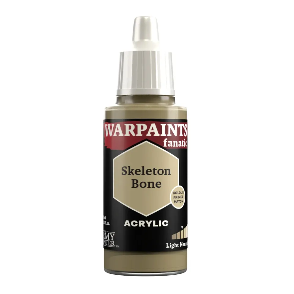 Bolt Action Warpaints Fanatic Skeleton Bone peinture acrylique 18 ml beige