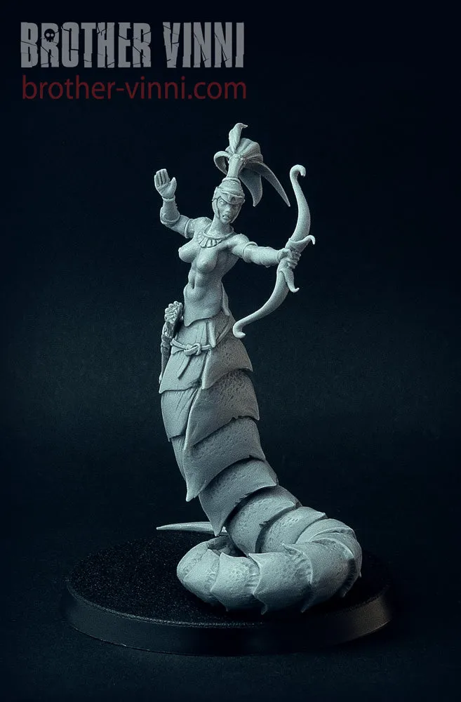 BROTHER VINNI Lamia figurine fantasy 28 mm résine non peinte