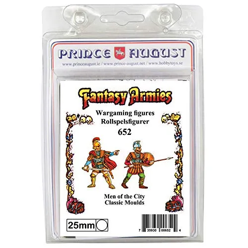 Prince August Fantasy Men of the City PA652 moule 25 mm x2 caoutchouc
